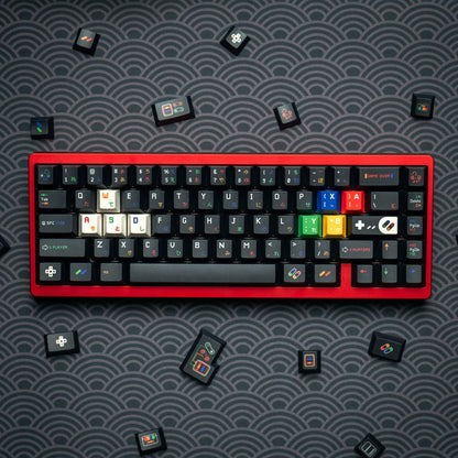 Super Famicom by Nintendo PBT Keycap Set