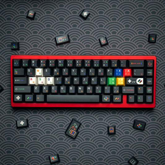 Super Famicom by Nintendo PBT Keycap Set