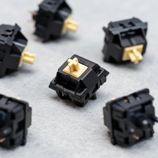 Keygeek Y3 Linear Switches 53g Thocky Суичове за Механична Клавиатура (70 броя) - TypeHero