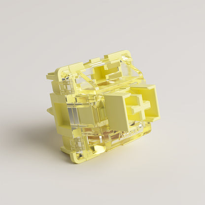 Akko Creamy Yellow Pro v3 Суичове (x45 броя) за Механична Клавиатура 5-pin - TypeHero