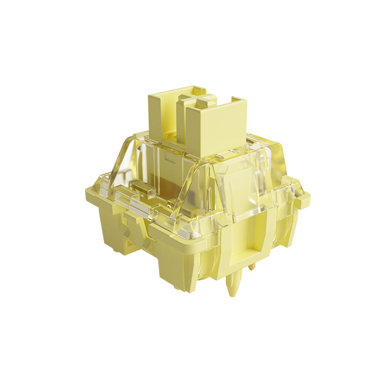 Akko Creamy Yellow Pro v3 Суичове (x45 броя) за Механична Клавиатура 5-pin - TypeHero
