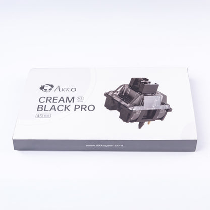 Akko Creamy Black Pro v3 Суичове (x45 броя) за Механична Клавиатура 5-pin - TypeHero