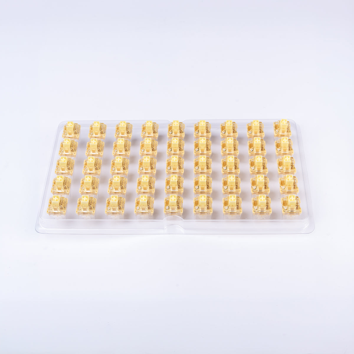 Akko Creamy Yellow Pro v3 Суичове (x45 броя) за Механична Клавиатура 5-pin - TypeHero