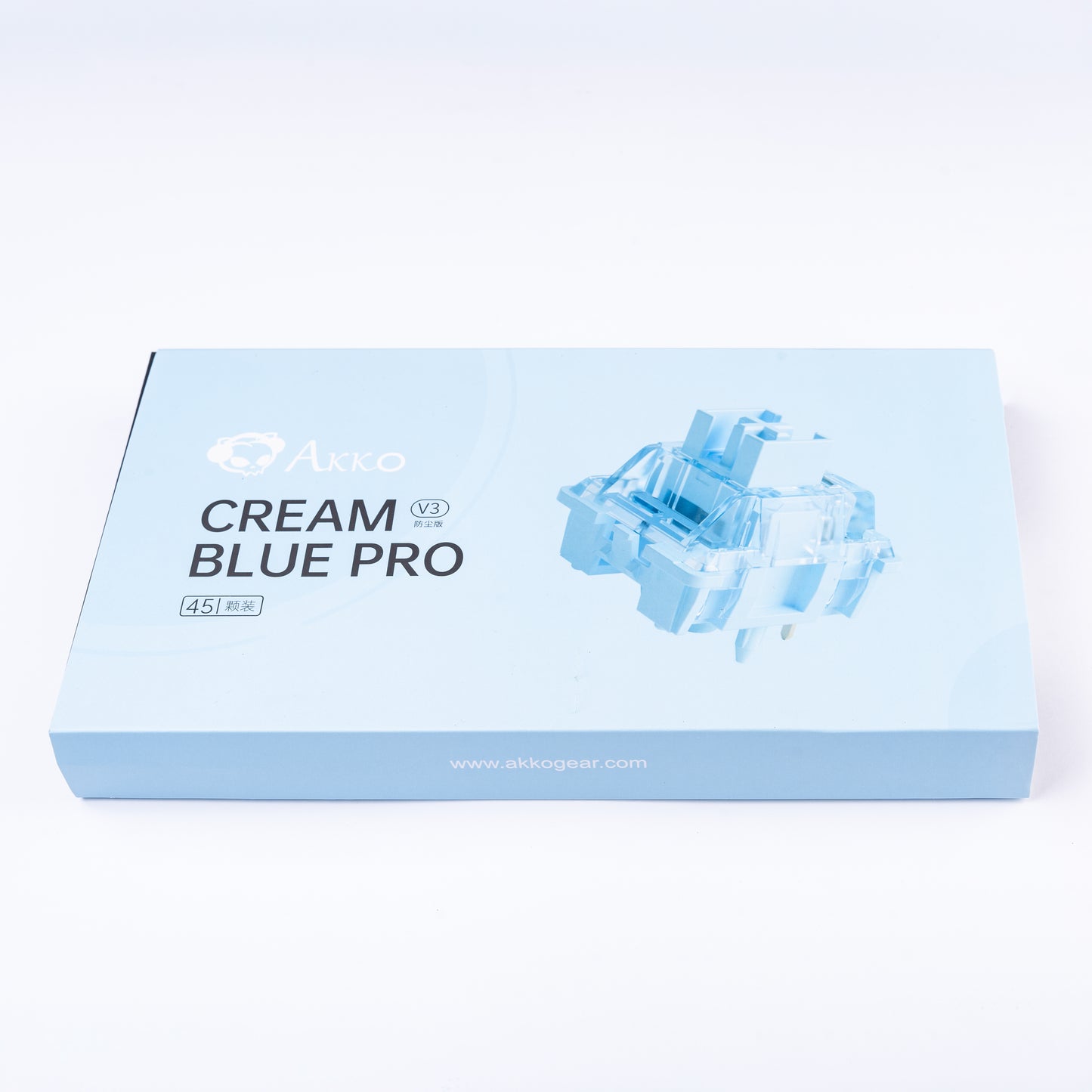 Akko Creamy Blue Pro v3 Суичове (x45 броя) за Механична Клавиатура 5-pin - TypeHero