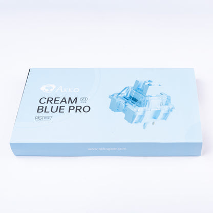 Akko Creamy Blue Pro v3 Суичове (x45 броя) за Механична Клавиатура 5-pin - TypeHero