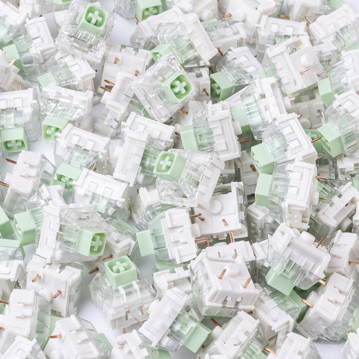 Kailh Box Thick Clicky Jade Суичове за Механична Клавиатура 3-pin (10 броя) - TypeHero