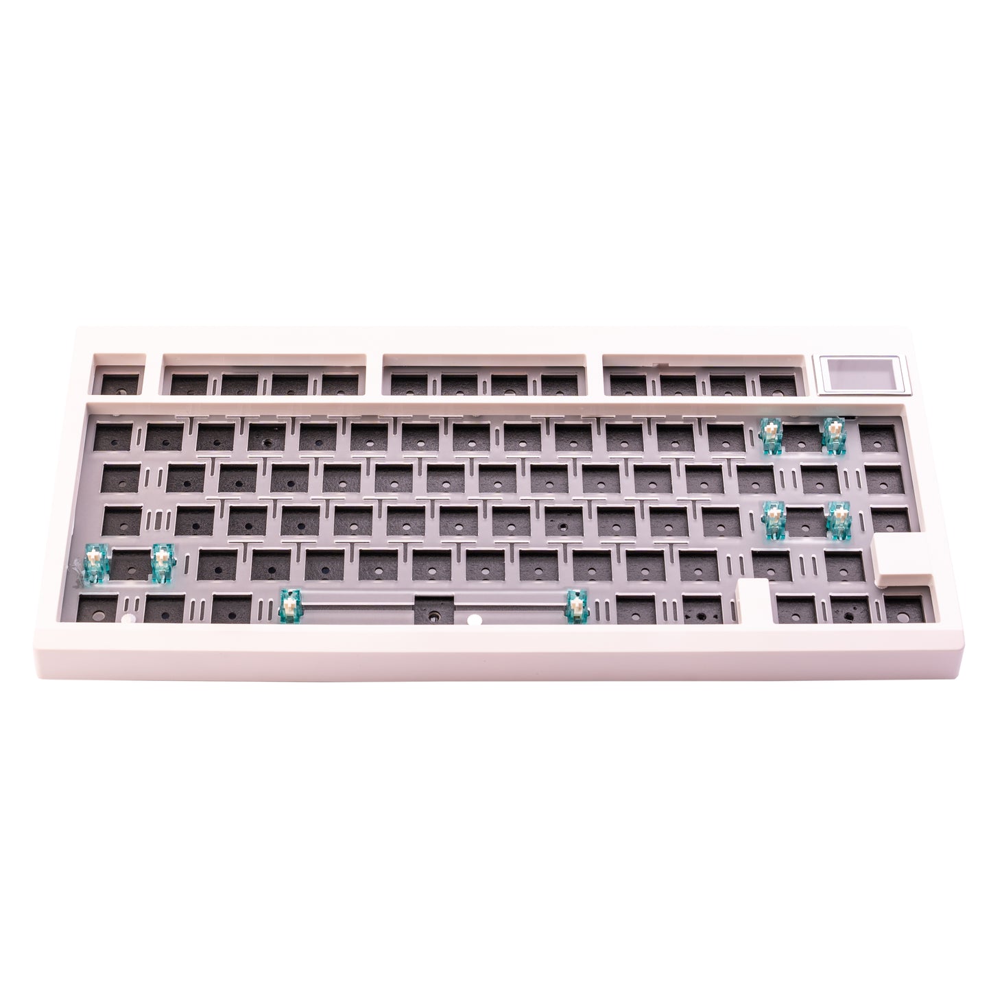 GMK81, 75% Компактна Механична Клавиатура Основа с LCD Екран (VIA/QMK) - TypeHero