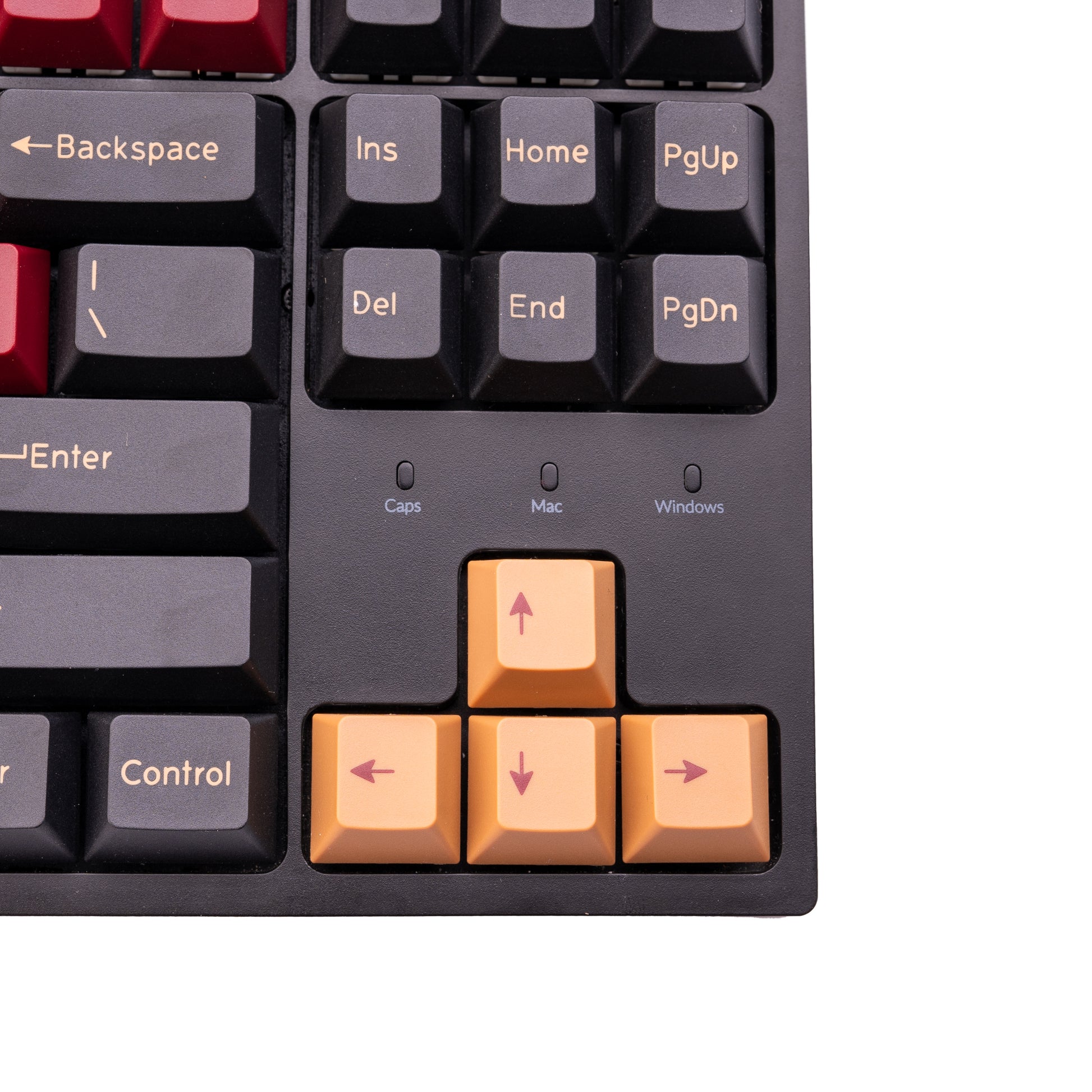Red Samurai PBT Doubleshot Cherry Капачки за Механична Клавиатура - TypeHero