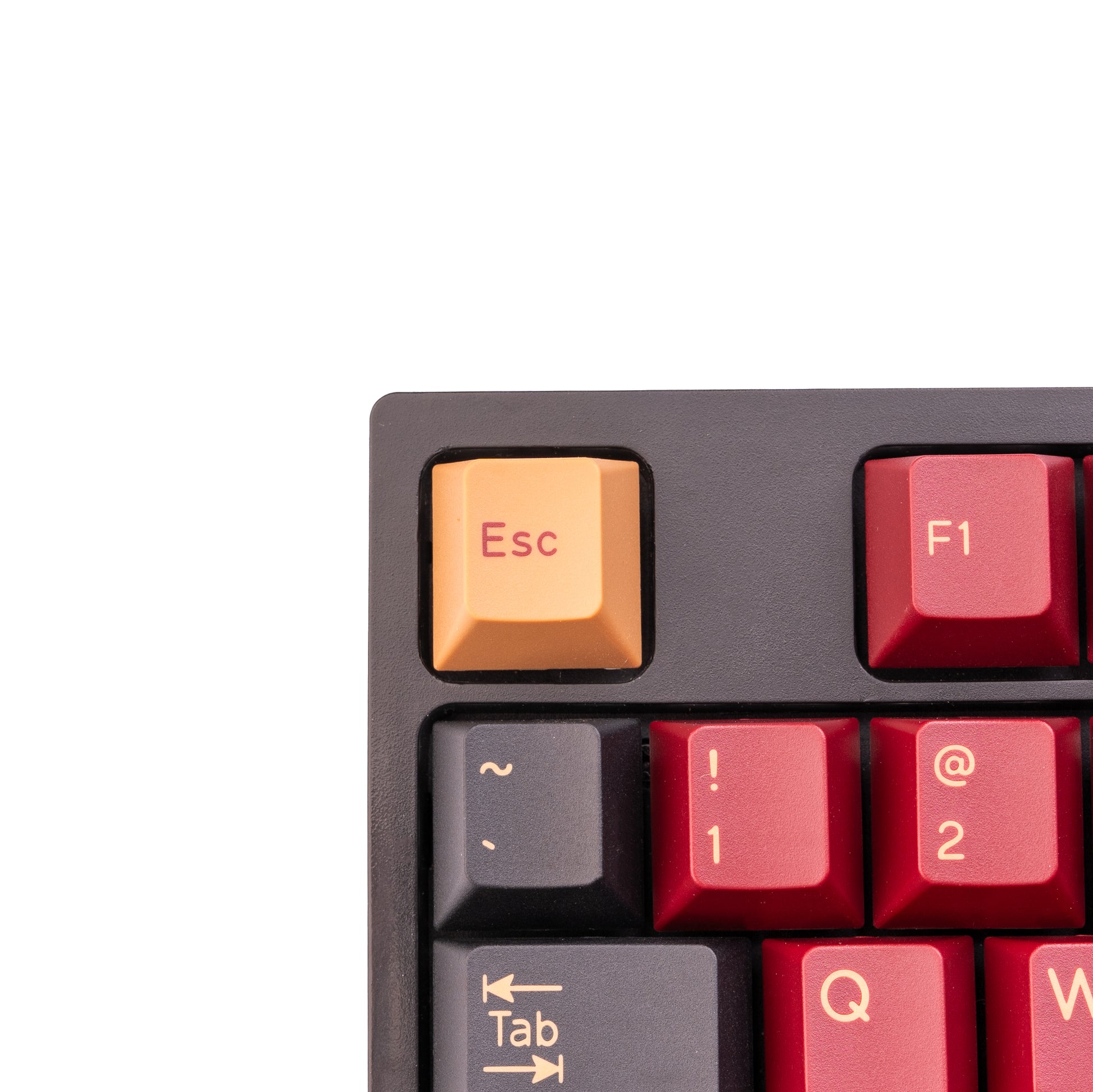 Red Samurai PBT Doubleshot Cherry Капачки за Механична Клавиатура - TypeHero