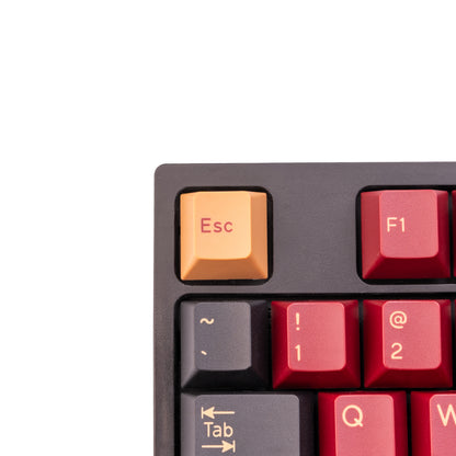 Red Samurai PBT Doubleshot Cherry Капачки за Механична Клавиатура - TypeHero