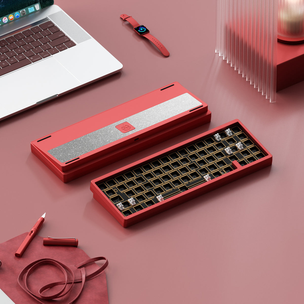 Lucky65 v2, 65% Компактна Алуминиева Основа за Механична Клавиатура Barebones (VIA) - TypeHero