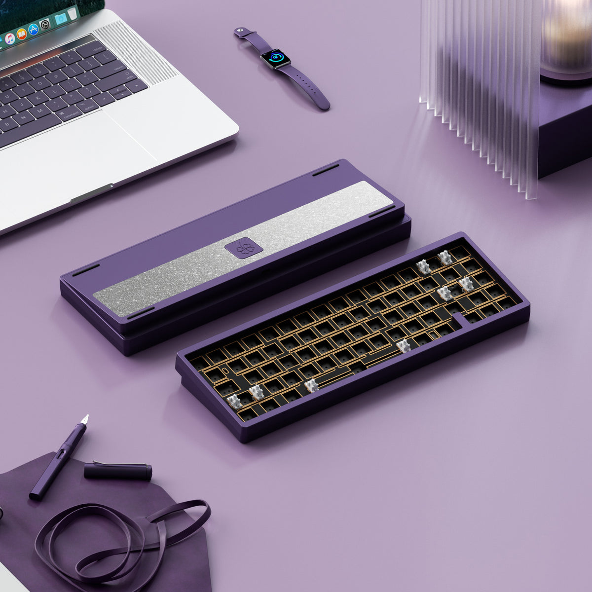Lucky65 v2, 65% Компактна Алуминиева Основа за Механична Клавиатура Barebones (VIA) - TypeHero