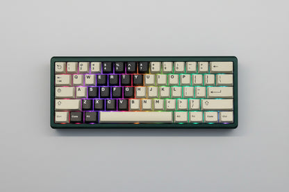 Retro Terminus Gateron GT60 Pro 8k Polling Rate + Frog Mini Legerra + Gateron Jade Emerald Tactile Hall Effect Kit