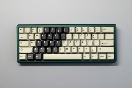 Retro Terminus Gateron GT60 Pro 8k Polling Rate + Frog Mini Legerra + Gateron Jade Emerald Tactile Hall Effect Kit