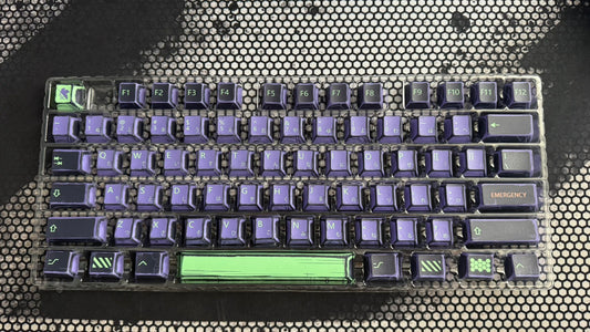 Purple Comix PBT Keycaps Evangelion Berserk Style Капачки за Механична Клавиатура