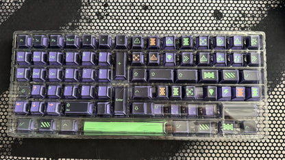 Purple Comix PBT Keycaps Evangelion Berserk Style Капачки за Механична Клавиатура