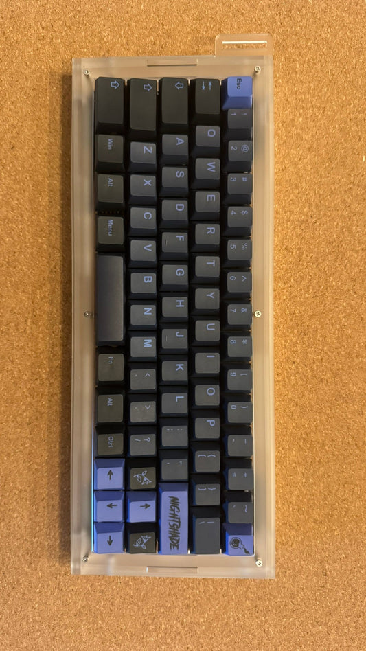 ShadowPrism 60% Minila Layout Fully Custom Built Mechanical Keyboard