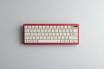 Braun Keycaps White On Black OEM Profile